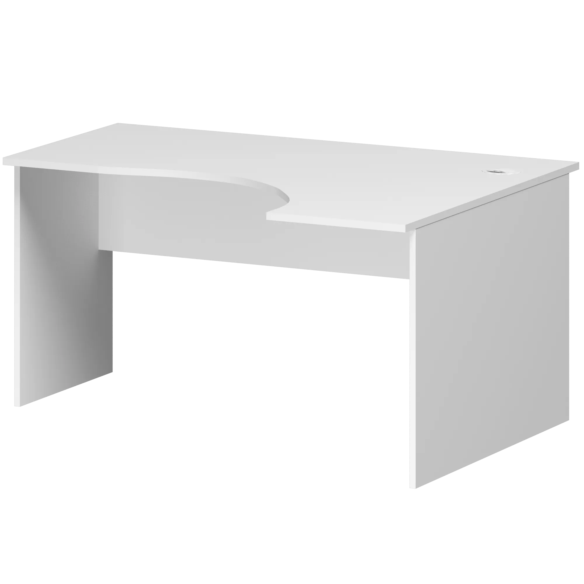 Стол криволинейный правый Арго А-201 R Белый