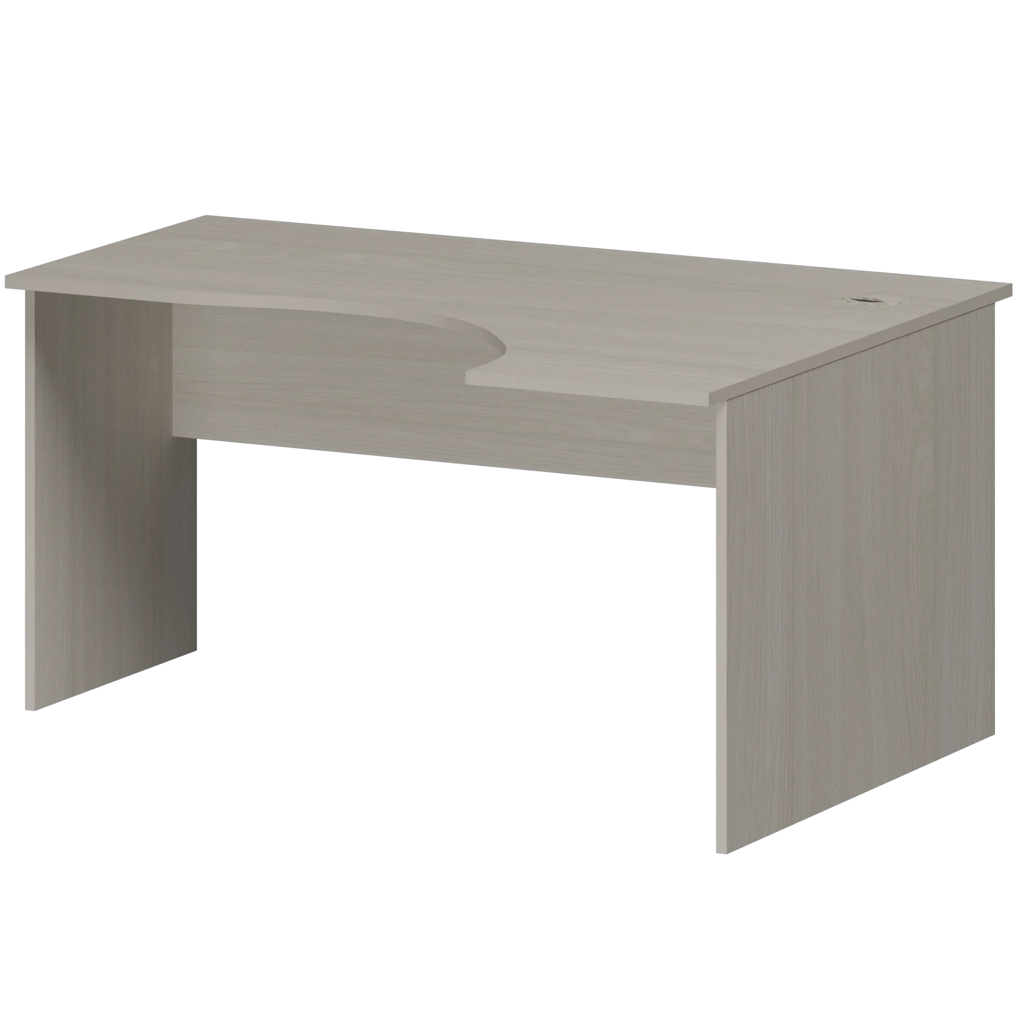 Стол криволинейный правый Арго А-201 R Ясень шимо