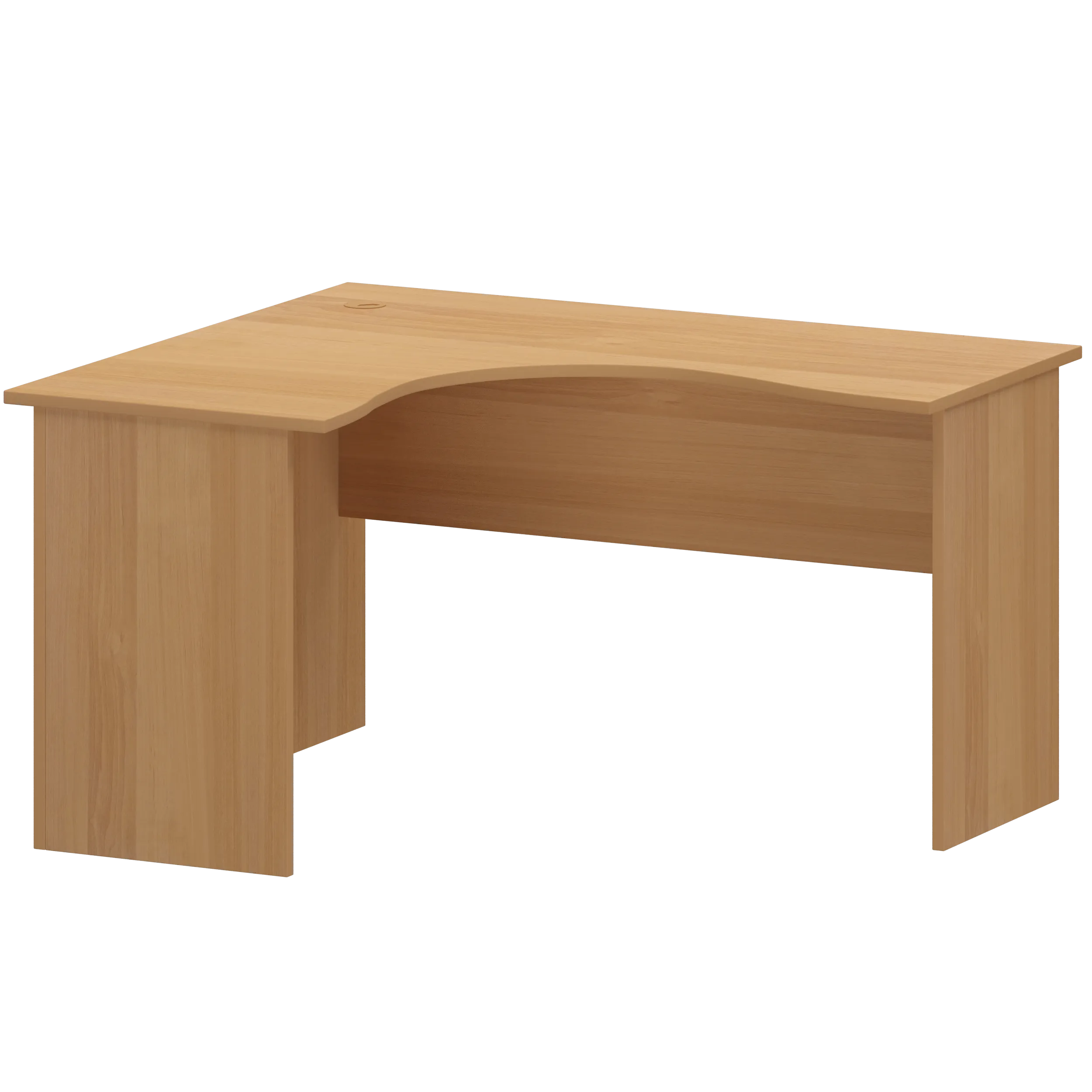 Стол криволинейный левый Арго А-204.60 L Ольха