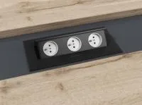 Центральная вставка стола переговора с блоком розеток Торстон Т-112