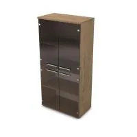 Шкаф высокий 4 двери стекло Gloss 9Ш.004.7