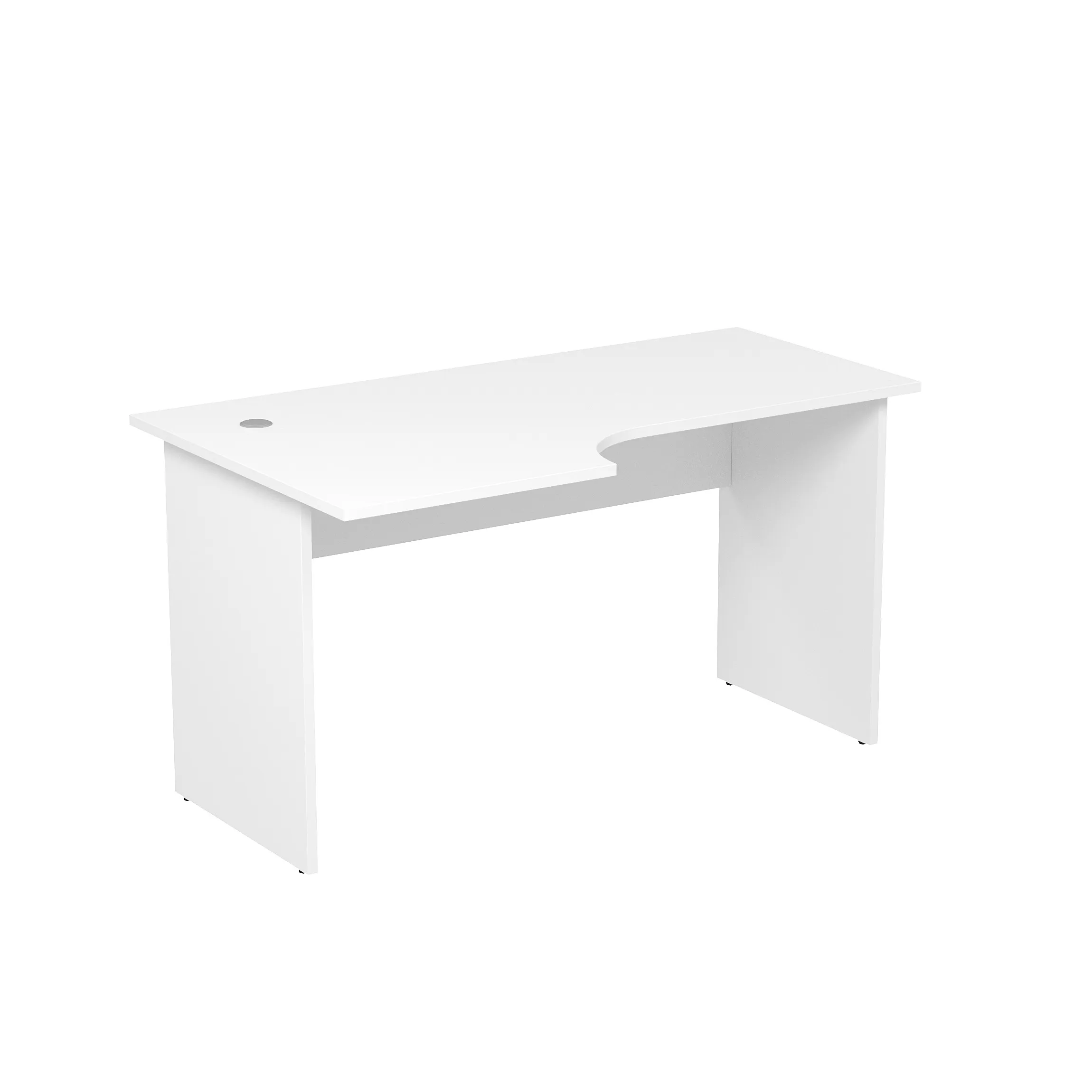 Стол криволинейный левый Стиль 2С.042 (белый)