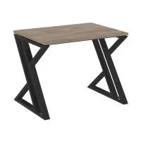 Стол рабочий на Z-образных опорах VR.L-SRZ-1.7 (тиквуд темный/черный)