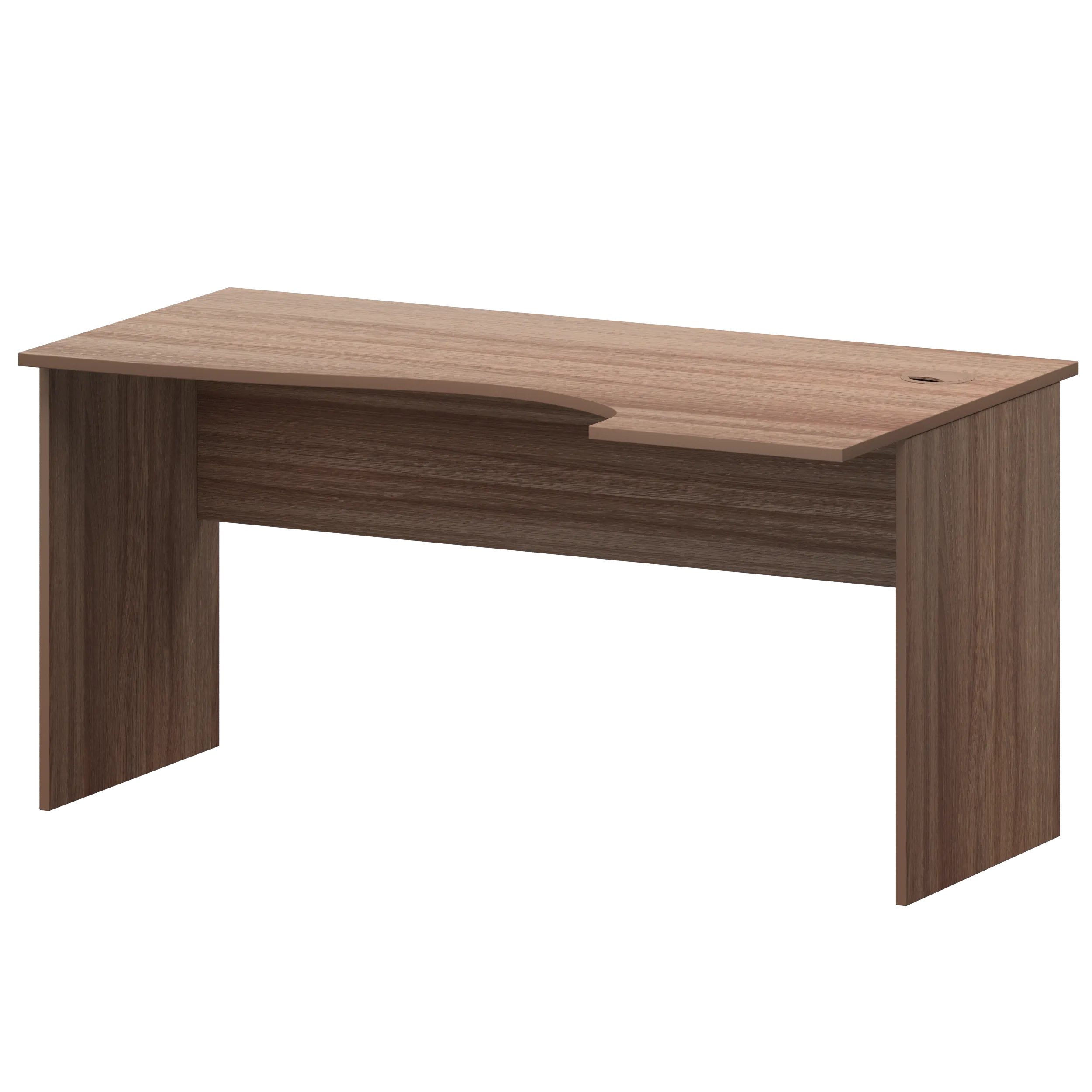 Стол криволинейный правый Арго А-202 R Темный шимо