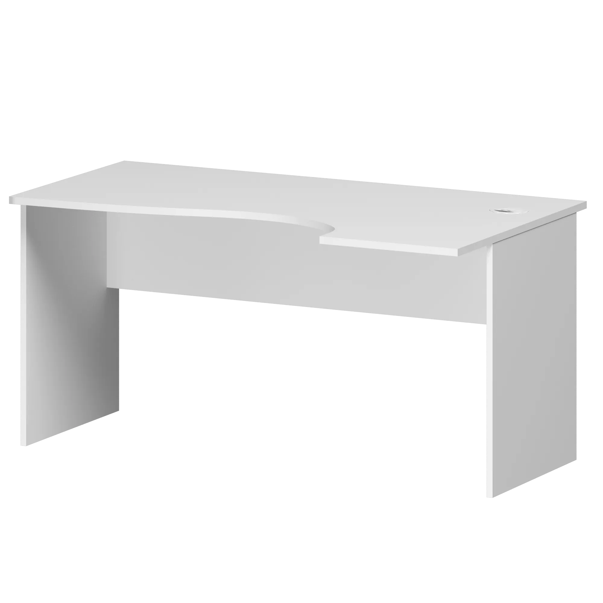 Стол криволинейный правый Арго А-202 R Белый