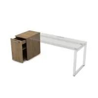 Тумба приставная с выкатной секцией Gloss 9Т.018