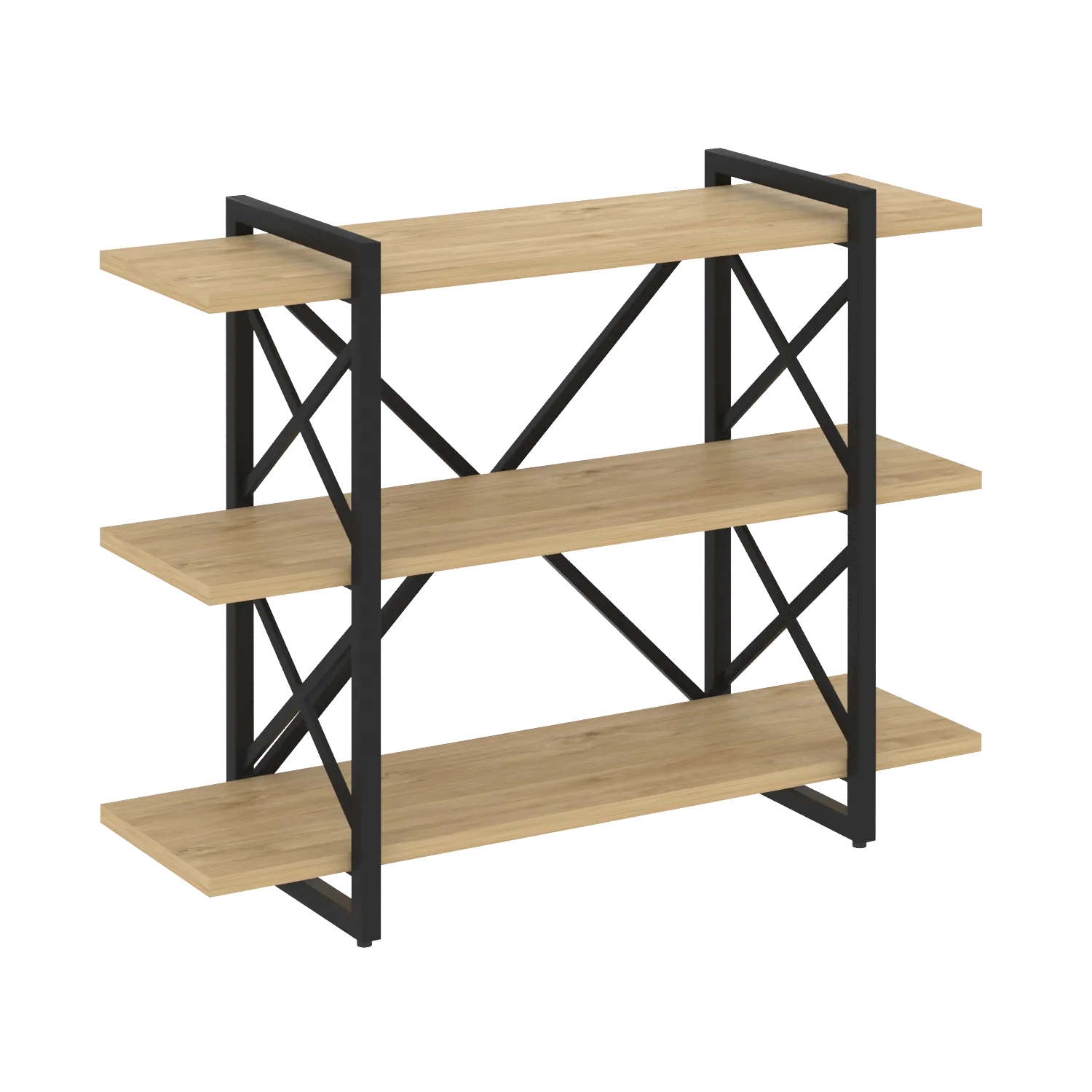 Стеллаж Loft на регулируемых опорах - 3 полки VR.L-MST.O-3.8V