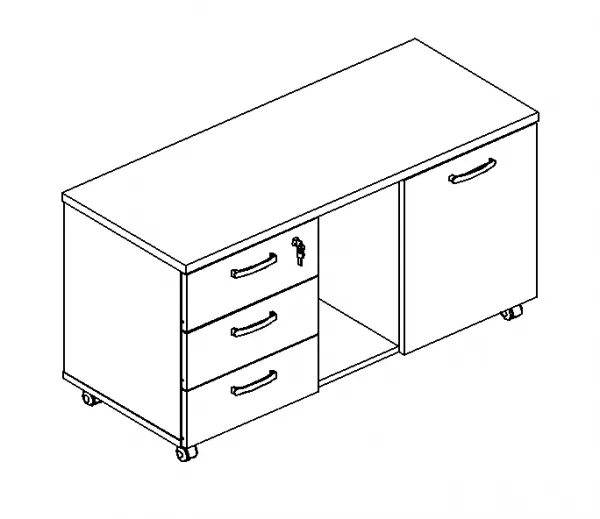 Тумба для оргтехники A4 262