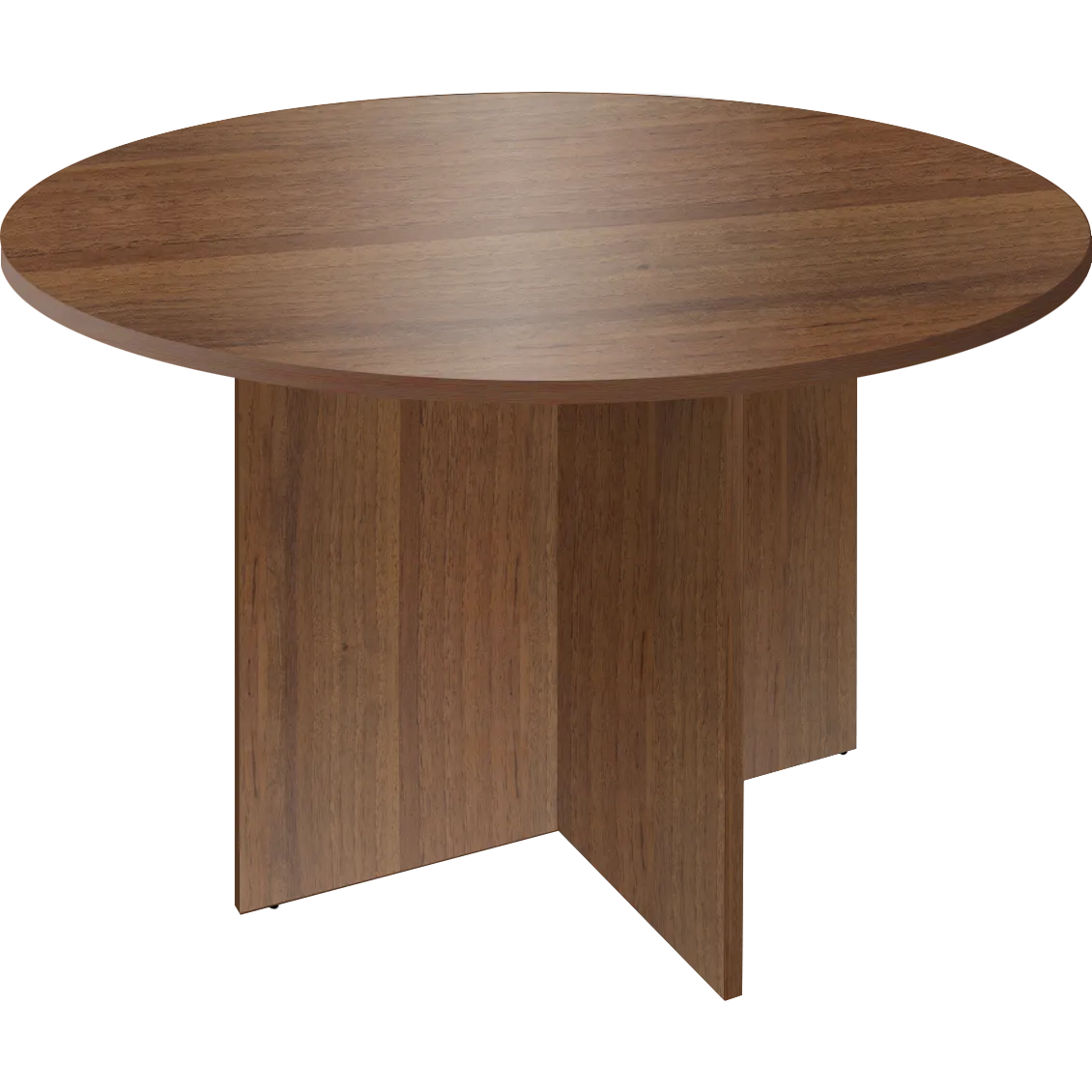 Стол для переговоров круглый Арго А-029 Орех гварнери