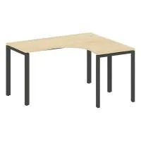 Стол криволинейный правый на П-образном м/к Metal System БП.СА-3 Пр
