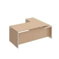 Стол руководителя с брифинг приставкой боковой левой Reventon МЕ 138