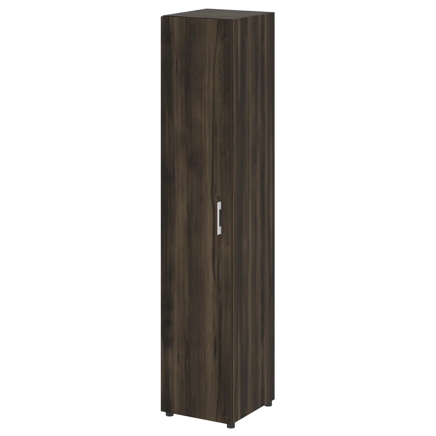 Шкаф высокий узкий левый (1 высокий фасад ЛДСП) Yalta LT.SU-1.9 L/R дуб мали