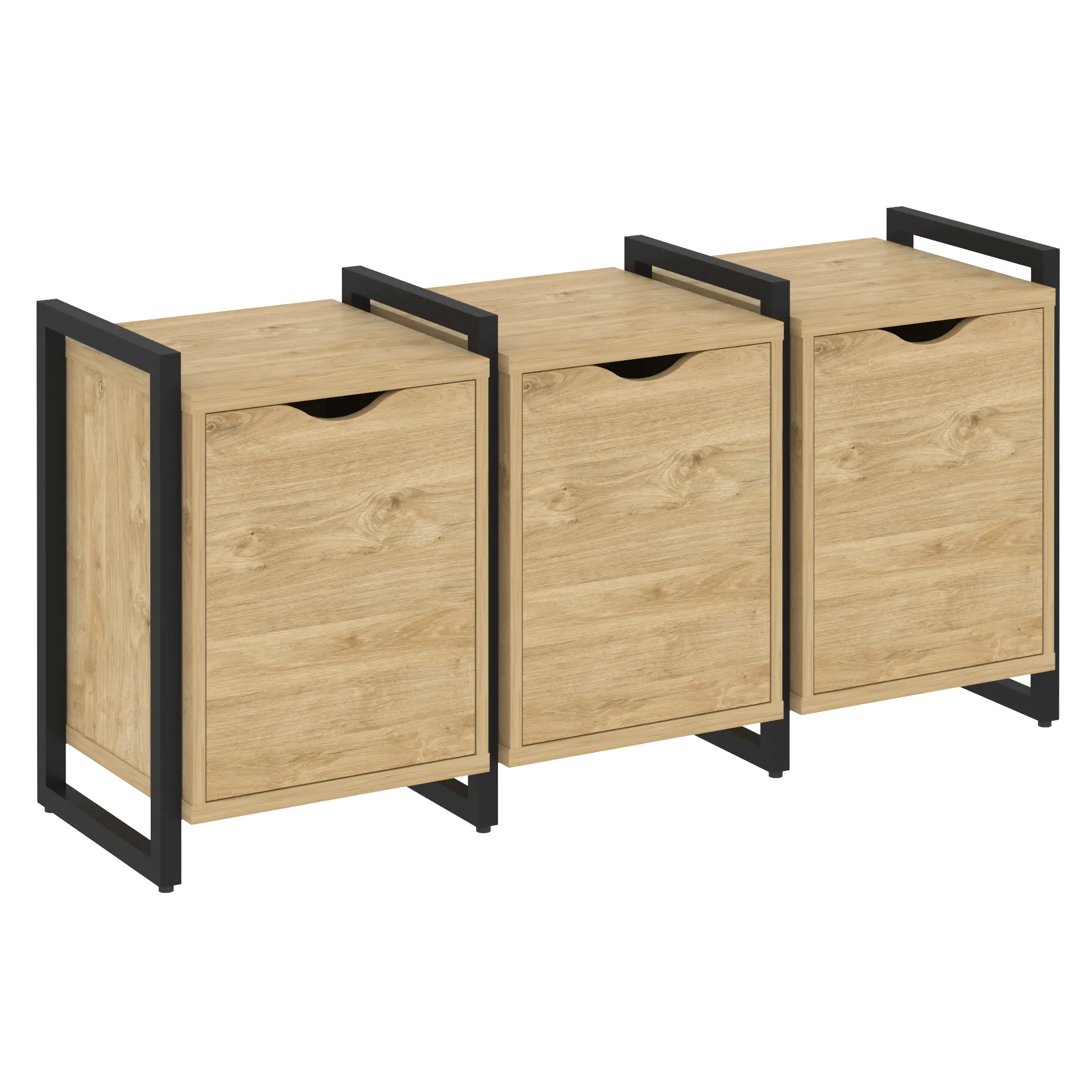 Тумба Loft на регулируемых опорах наборная VR.L-TN-5.O