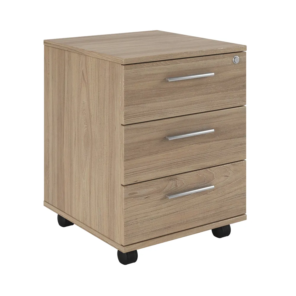 Тумба подкатная с 3 ящиками Asti AST33930302 (вяз)