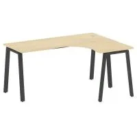 Стол криволинейный правый на А-образном м/к Metal System БА.СА-4 Пр