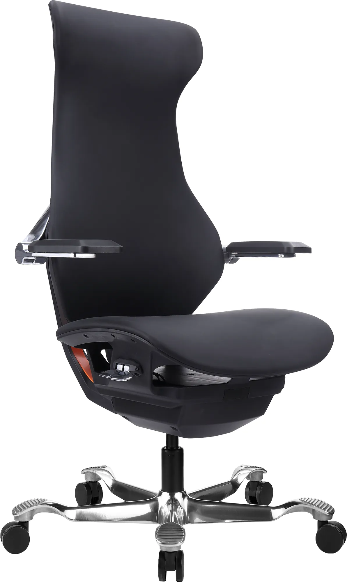 Кресло Everprof Atom Black экокожа черная