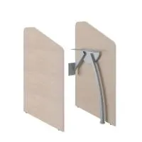 Пара опор финальных с панелями ZOM275930