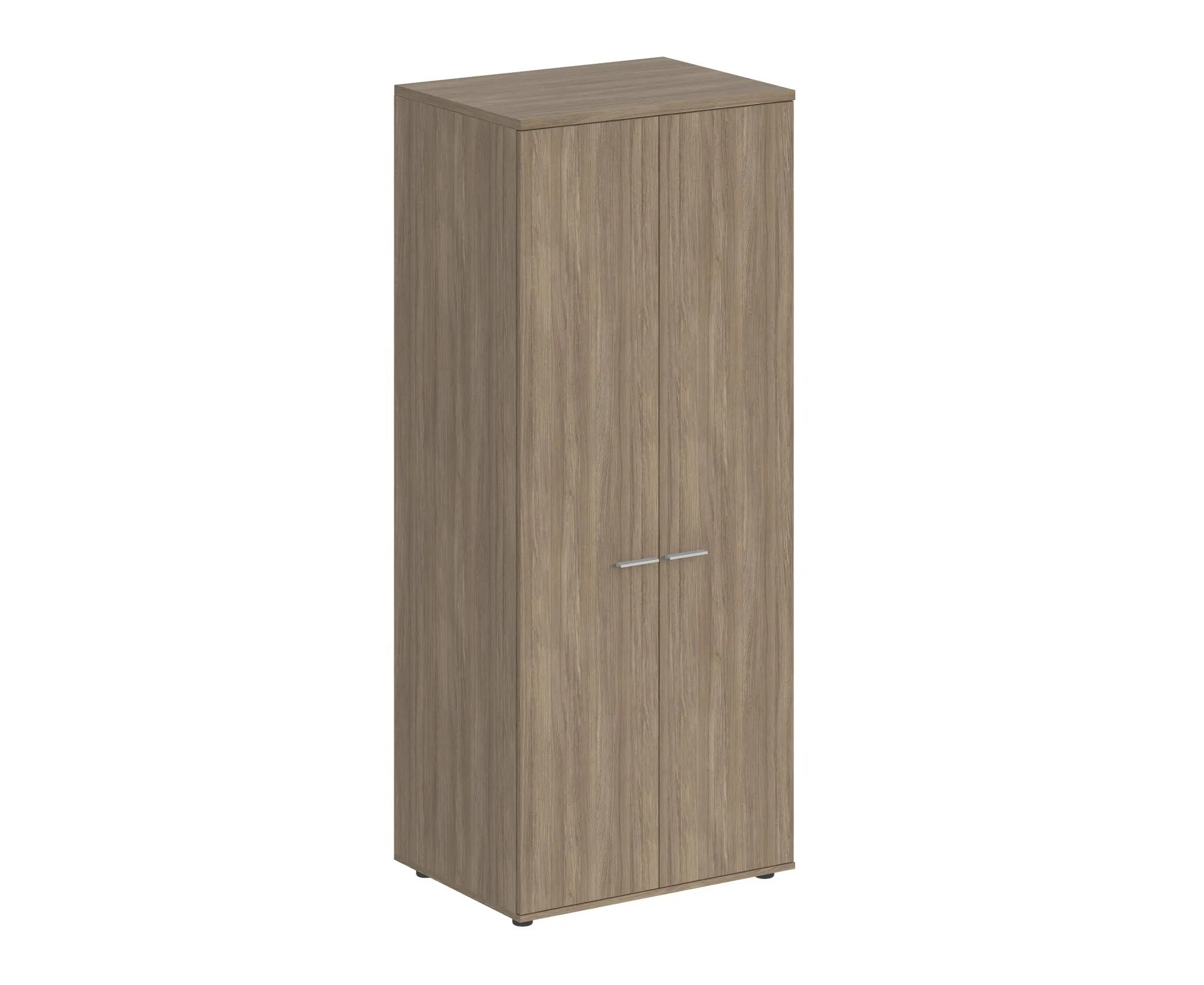 Гардероб, з.ст HDF, корпус дуб темный, фасады дуб темный, Sigma SG.822.OD.OD