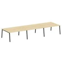 Рабочая станция на 6 раб.мест на А-образном м/к БА.СМ-6.4 - Metal System