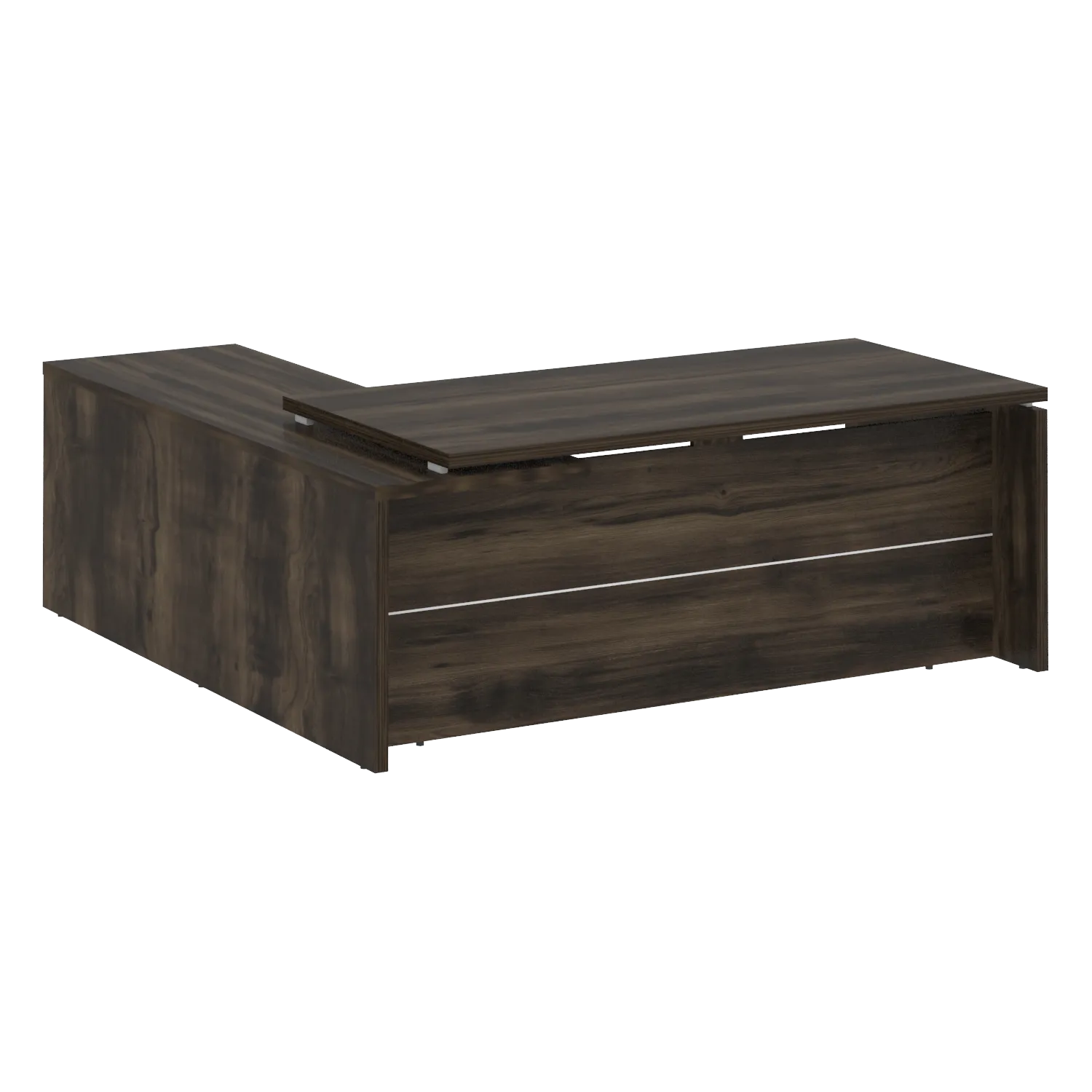 Стол руководителя угловой, правый Yalta LT.C-20 R дуб мали