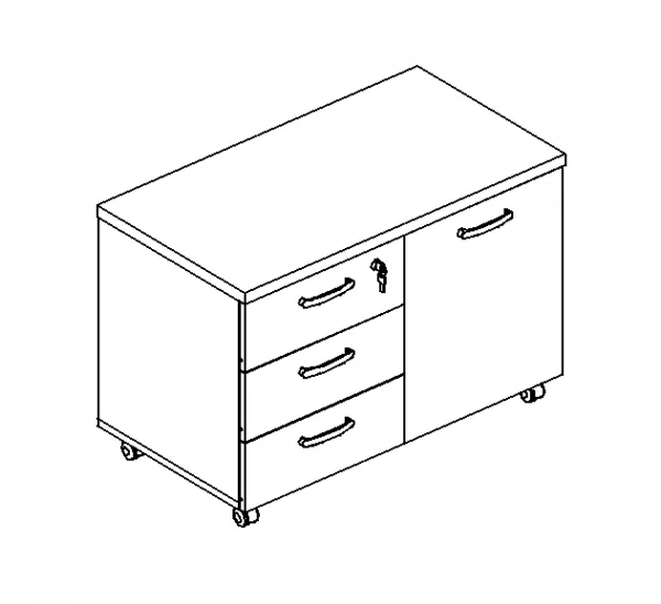 Тумба для оргтехники A4 261