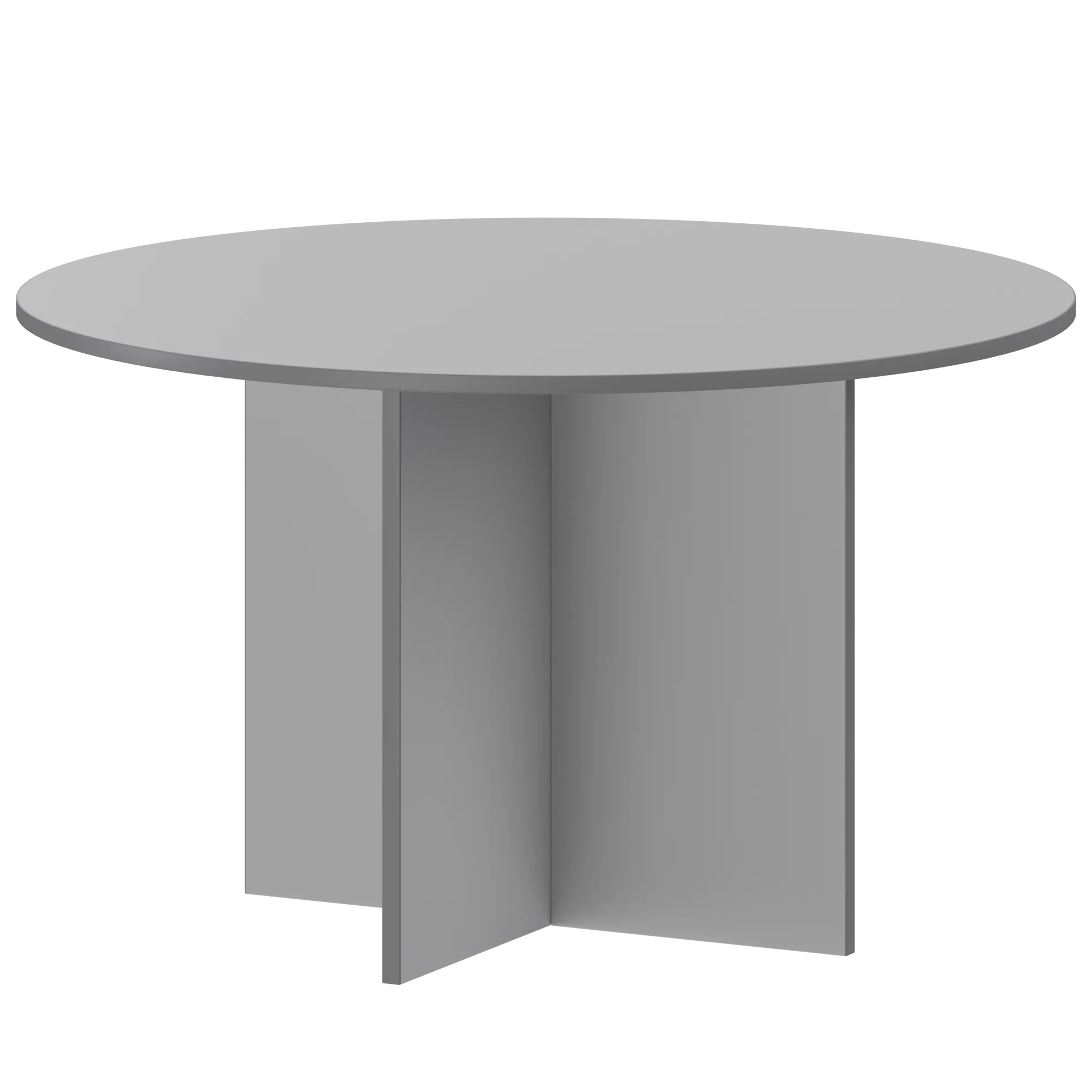 Стол для переговоров круглый Арго А-029 Серый