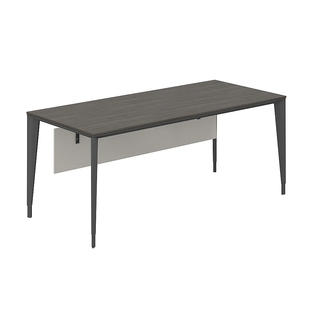 Стол руководителя, бренсон трюфель, мк антрацит  Atlas NZ-0101.BT.AN