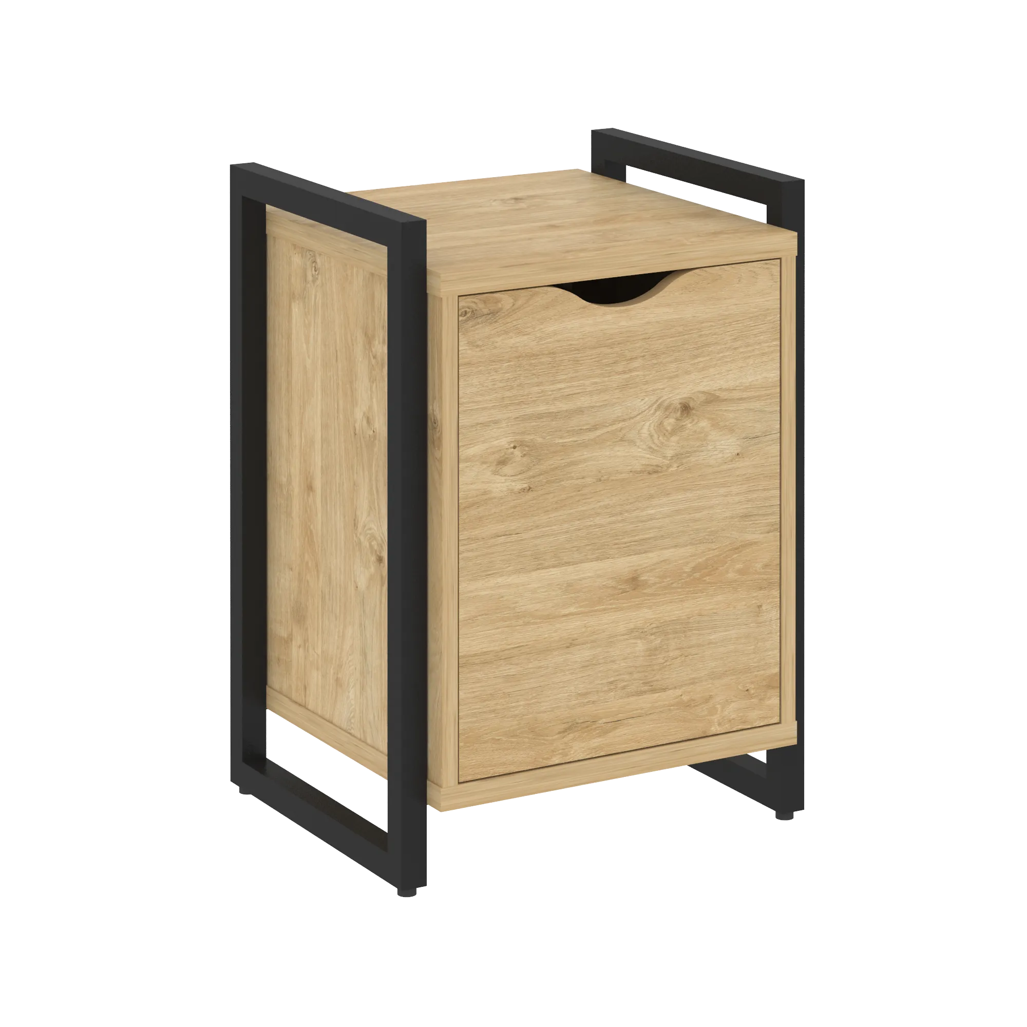 Тумба Loft на регулируемых опорах с распашным фасадом VR.L-T2.O