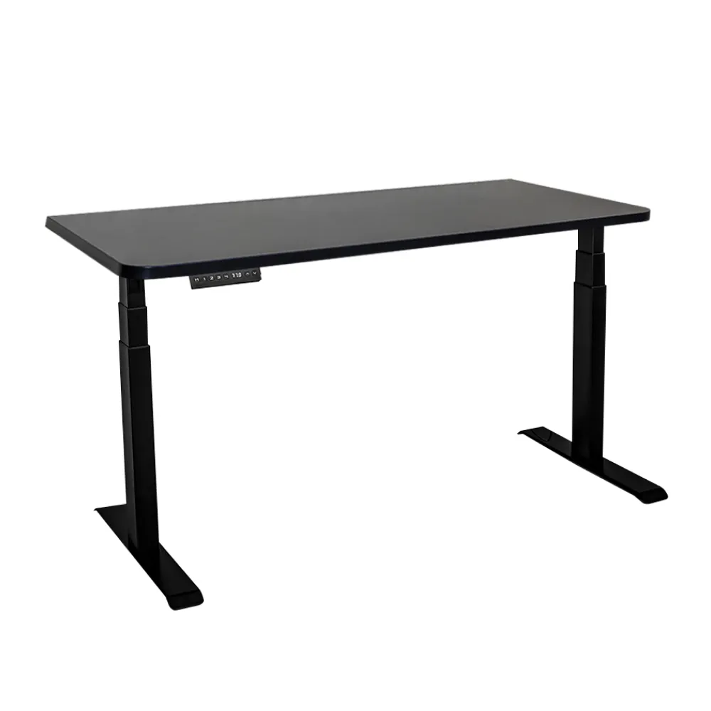Стол с регулировкой высоты электрический LuxAlto LA-T33-2A3 черный/черный ЛДСП 160*70*2.5
