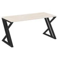 Стол рабочий на Z-образных опорах VR.L-SRZ-4.7 (денвер светлый/черный)