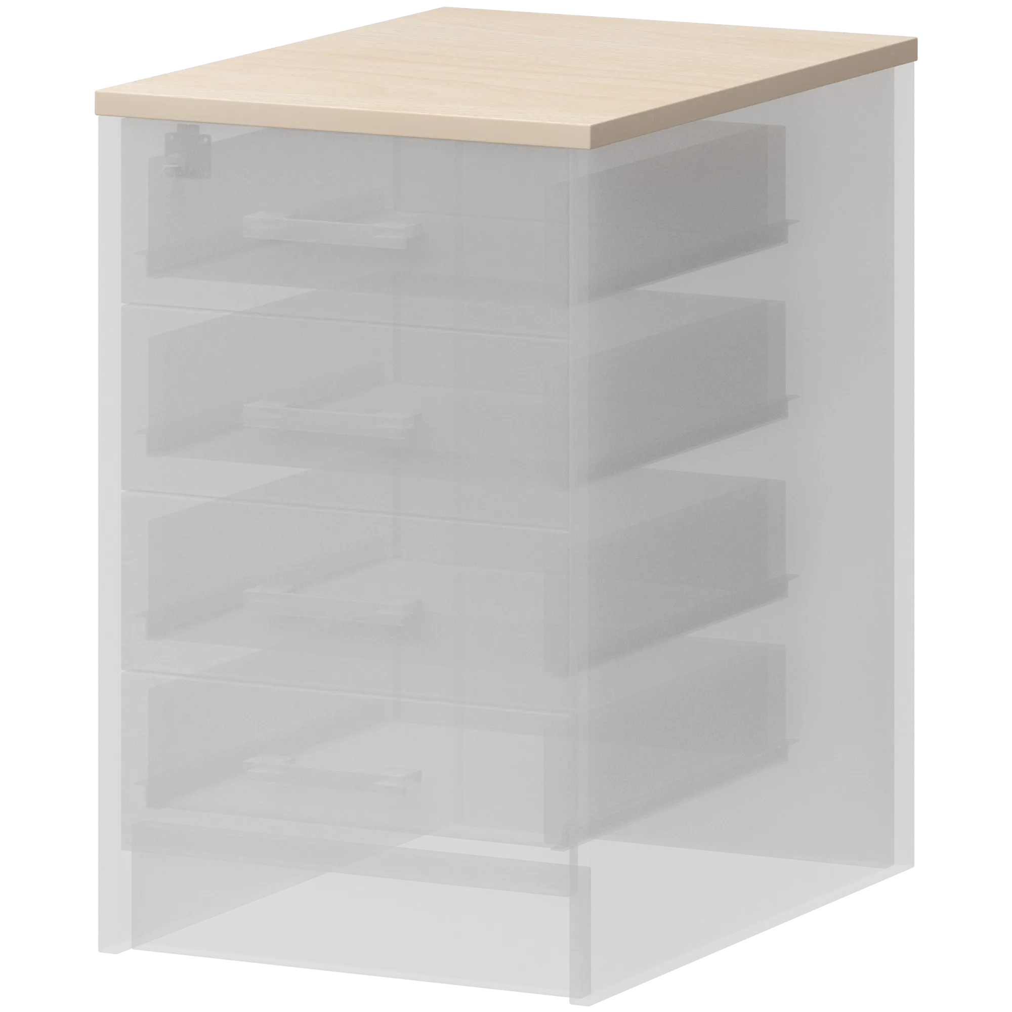 Крышка к тумбе приставной (АТ-07) Арго А-707.60 Бук