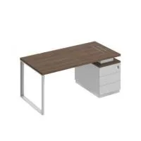 Стол руководителя на опорной тумбе (левый/правый) Bravo БР 103