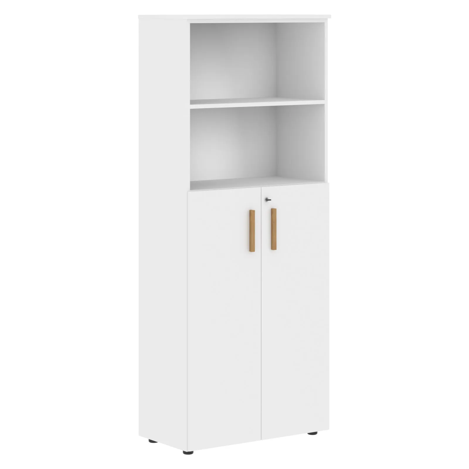 Шкаф с глухими средними дверьми FHC 80.6(Z) (белый) Forta