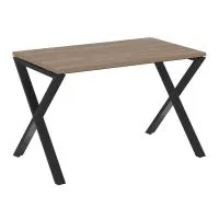 Стол рабочий на X-образных опорах VR.L-SRX-2.7 (дуб аризона/черный)