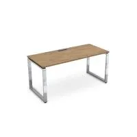 Стол рабочий, прямолинейный на О-образных опорах Gloss Line НСР-О.004.1