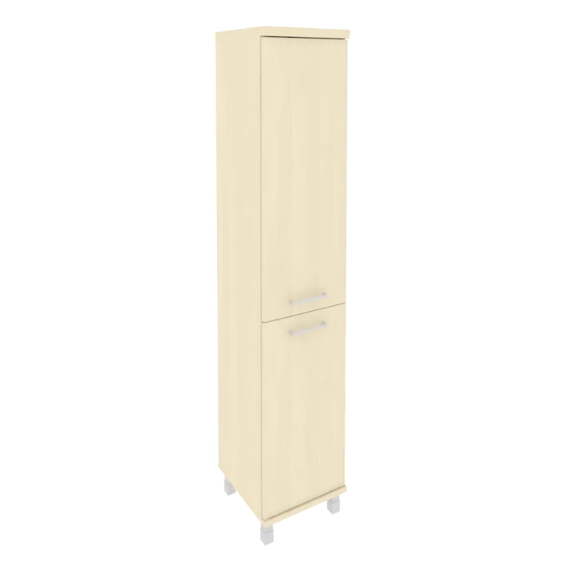 Шкаф высокий узкий левый First KSU-1.3(L) (клён)