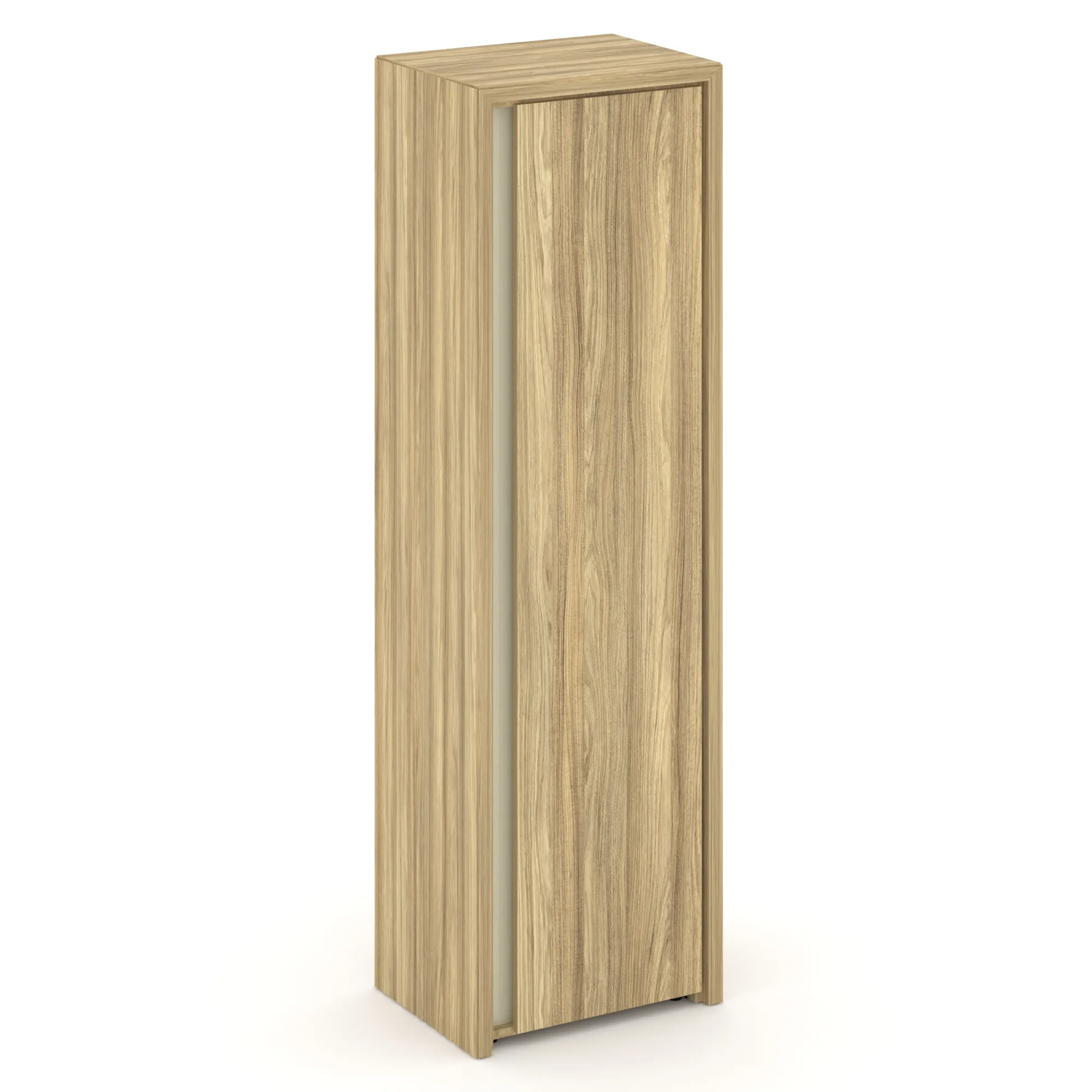 Шкаф высокий узкий правый (высокий фасад ЛДСП) CORNER COR.SU-1.9(R)