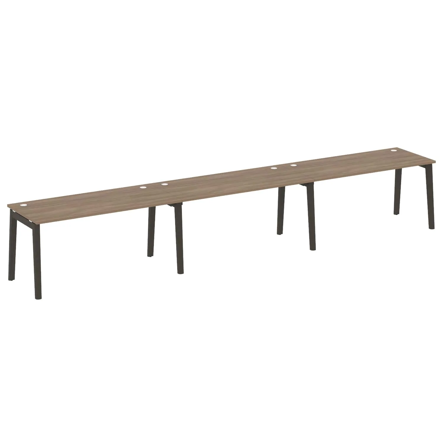 Рабочая станция (опоры - массив дерева, дуб темный) ONIX WOOD OW.RS-3.4.7