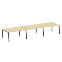 Переговорный стол (3 столешницы) на А-образном м/к БА.ПРГ-3.4 - Metal System