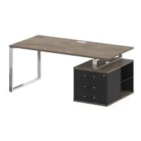 Стол руководителя с опорной тумбой , правый Shift SK.SRT-180 (R)