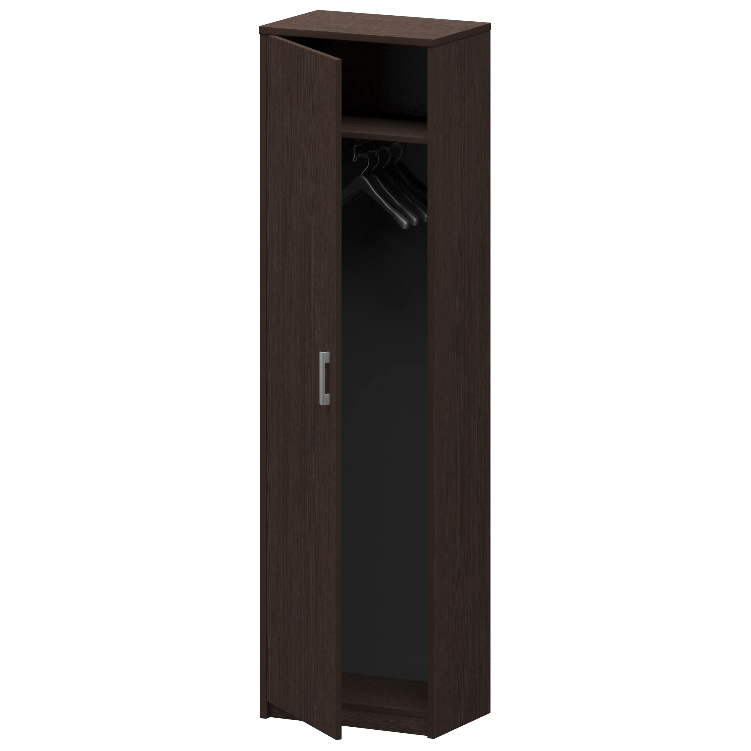 Гардероб узкий Арго А-308 Дуб венге