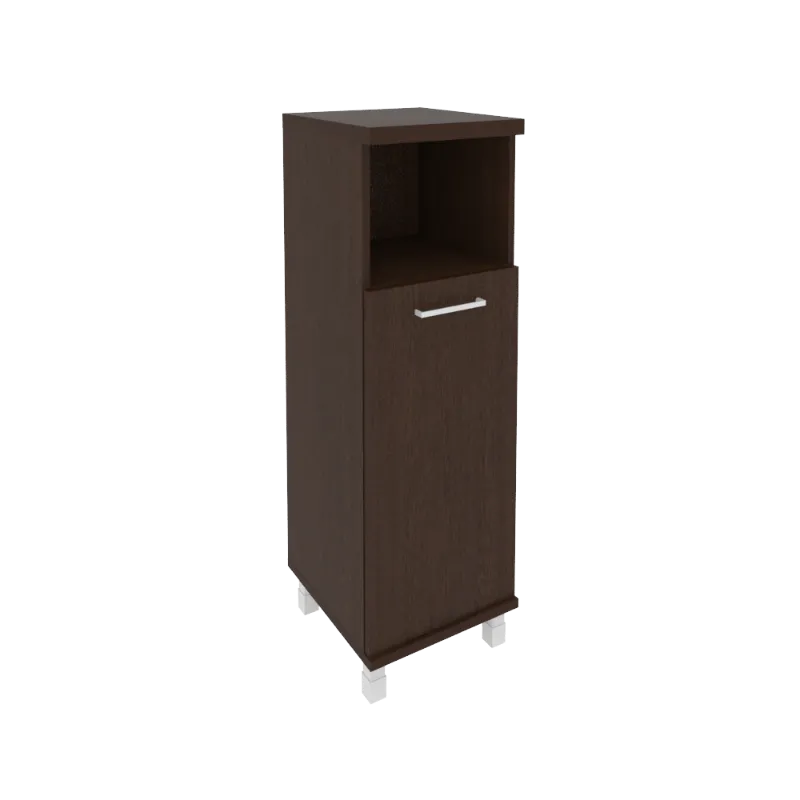 Шкаф средний узкий левый First KSU-2.1(L) (венге Цаво)