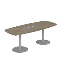 Стол переговорный средний, опоры серебрянный металлик Wing WN.502.OD