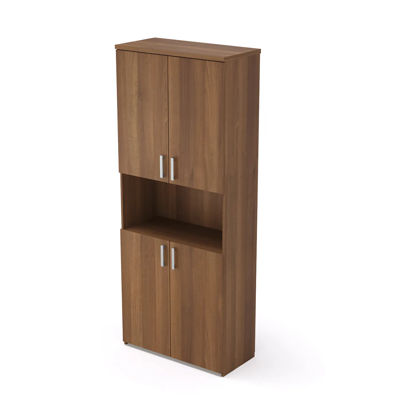 Шкаф высокий 4 низкие двери Стиль 2Ш.005.4