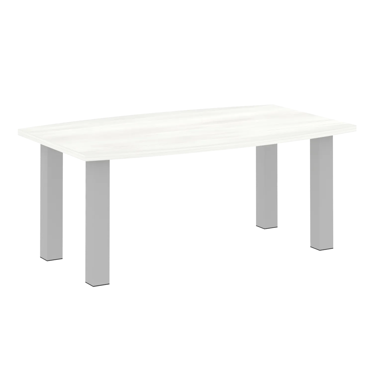 Стол для переговоров (опоры серые) Yalta LT.SP-3 снежная патина