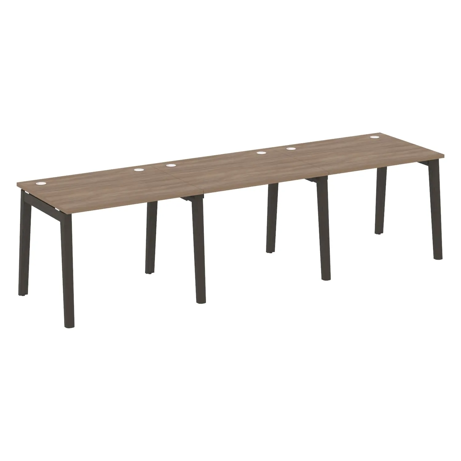 Рабочая станция (опоры - массив дерева, дуб темный) ONIX WOOD OW.RS-3.1.8