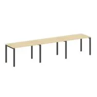 Рабочая станция на 3 раб.места на П-образном м/к БП.СМ-3.2 - Metal System