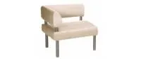 Секция одноместная с правым подлокотником Тревизо