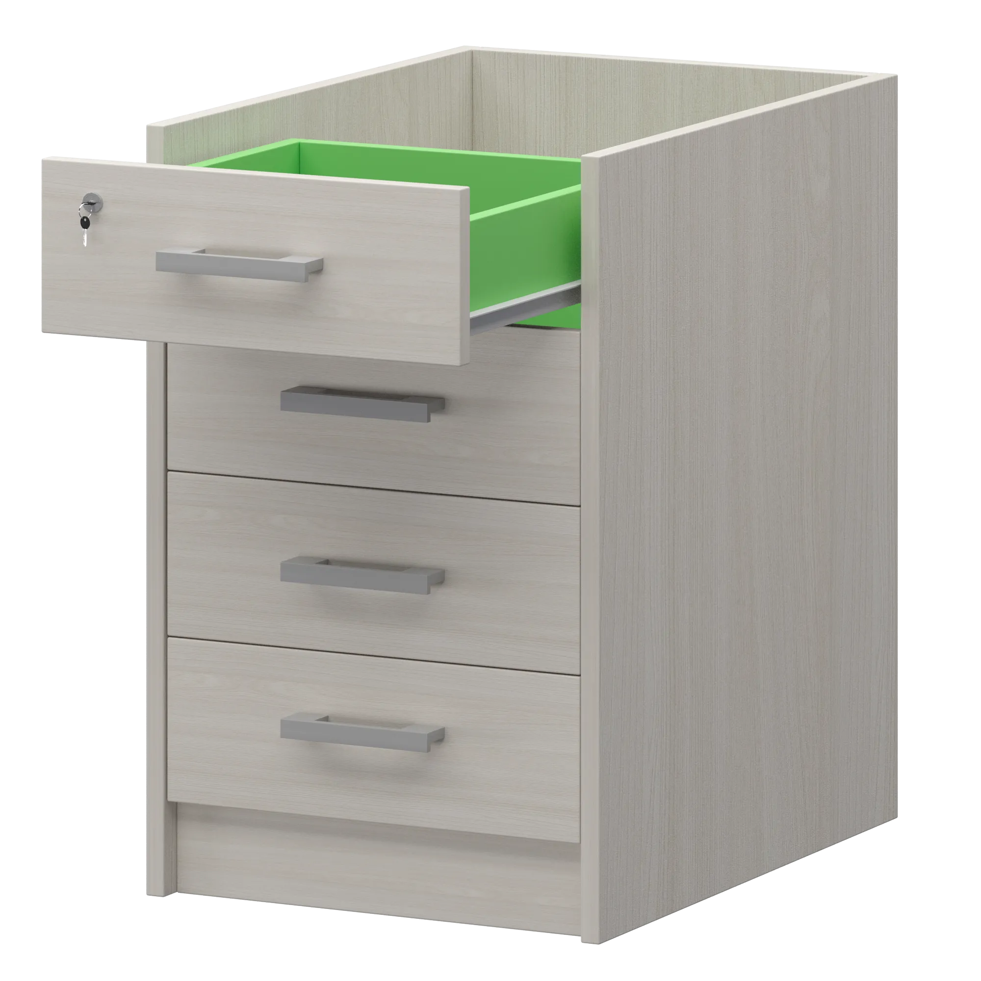 Каркас тумбы приставной Арго АТ-07 Ясень шимо