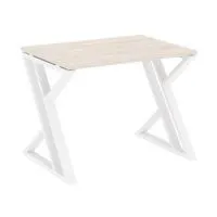 Стол рабочий на Z-образных опорах VR.L-SRZ-1.7  (денвер светлый/белый)